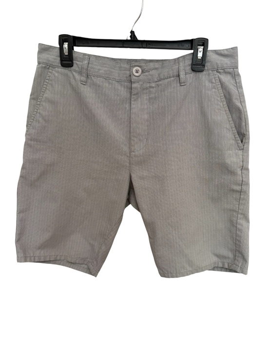 RVCA Other - RVCA Nature X Industry Gray Pinstripe Chino Shorts Sz 32
